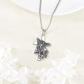 wholesale 925 Sterling Silver Saint Michael Archangel Cross Pendant Necklace for Men & Women-0-4