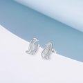 wholesale 925 Sterling Silver Penguin CZ Stud Earrings for Women - Christmas Gift Ideas-0-1