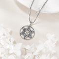 wholesale 925 Sterling Silver Star of David 777 Pendant Necklace for Men -0-4