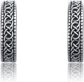wholesale 925 Sterling Silver Celtic Knot Hoop Earring - No Piercing Needed for Women and Men-0-0