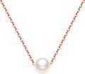 wholesale 14K Gold Chain with Freshwater Pearl Pendant (8mm) - Elegant Minimalist Design-0-0