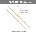 wholesale 14K Gold Figaro Link Chain Necklace w/Lobster Claw Clasp - Length: 18 Width: 7 mm-0-5