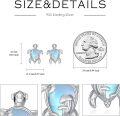 wholesale 925 Sterling Silver Blue Moonstone Sea Turtle Stud Earrings - Ocean Animal  for Women-0-3