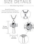 wholesale 925 Sterling Silver Sports Fan Gift - Baseball Glove & Ball Pendant Necklaces for Men-0-4