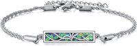 wholesale 925 Sterling Silver Tree of Life Enamel Charm Bracelet for Women-Tree of Life