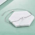 wholesale 925 Sterling Silver Pearl Charm Anklet for Women and Teen Girls-0-1