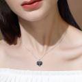 wholesale 925 Sterling Silver Heart Shaped Cremation Pendant With Tree Of Life Design-0-5