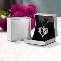 TOUPOP 925 Sterling Silver Mom Birthflower Necklace For Women-0-5