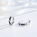 wholesale 925 Sterling Silver Gemstone Viking Celtic Hoop Earrings 15mm for Women Men Gifts-0-1
