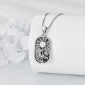 wholesale 925 Sterling Silver Scorpio Zodiac Pendant Necklace for Women-0-2