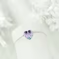 TOUPOP Sterling Silver Crystal Owl Bracelet Earrings Jewelry For Women-0-3