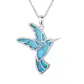 TOUPOP Sterling Silver Turquoise Necklace Jewelry For Women Gifts-0-0