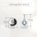 wholesale 925 Sterling Silver Celtic Knot Moonstone Pendant-0-2