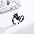 wholesale 925 Sterling Silver Skull Rings Wholesale With Cross Detail-0-1