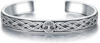 wholesale 925 Sterling Silver Celtic Knot Tree of Life Bracelet for Men-Tree of Life