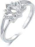 wholesale  Sterling Silver Hypoallergenic Adjustable Open Toe Ring for Women -0-0
