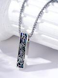 wholesale Sterling Silver Opal Urn Necklace for Ashes Cremation Jewelry-0-76
