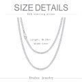 wholesale 925 Sterling Silver Green Cubic Zirconia Tennis Chain Necklace For Women-0-6