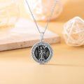 wholesale 925 Sterling Silver Athena and Poseidon Necklace - Greek Mythology  for Him Her-0-4