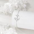 wholesale  Sterling Silver Cross Anchor Evil Eye Bracelets for Women -0-9