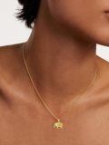 TOUPOP 14K Gold & Stone Animal Necklaces for Women-0-3