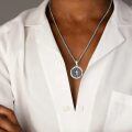 wholesale  925 Sterling Silver Tennis Player Protect This Athlete Pendant Necklace-0-4