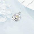 wholesale 925 Sterling Silver Mountain Lighthouse Tree of Life Pendant Necklace-0-3