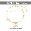 wholesale 14k Gold Bee And Flower Charm Bracelet With Moissanite-0-3