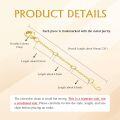 wholesale 14K Real Gold Jewelry Extender Chain - Nickel-Free, Hypoallergenic, Durable Lobster Clasp - 58.5 Gold Crafted, Not Plated - Sensitive Skin Safe - Size Chart Available-0-1