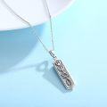 wholesale 925 Sterling Silver Jewish Messianic Seal Protection Pendant Necklace for Hanukkah Gift-0-2
