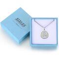 wholesale 925 Sterling Silver Libra Zodiac Sign Constellation Pendant Necklaces for Women Men Astrology Gifts-0-5