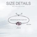 wholesale  Sterling Silver Gemstone Dainty Link Bracelet for Women -0-41