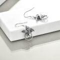 wholesale 925 Sterling Silver Dragon Drop Earrings for Women and Girls-0-2