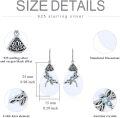 wholesale Sterling Silver Celtic Dragonfly Dangle Drop Earrings Celtic Jewelry Gifts for Women Her Wife Mom-0-39