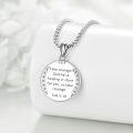wholesale 925 Sterling Silver Saint Raphael Necklace with Healing Message Engraved – Hypoallergenic, Elegant Pendant for Women & Men, Perfect Gift for Birthdays, Valentine's Day, Christmas-0-2