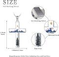 wholesale 925 Sterling Silver Cross with Wave and Tree Design Pendant Necklace for Women-0-3