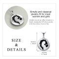 wholesale 925 Sterling Silver Horse Silhouette Pendant Necklace-0-4