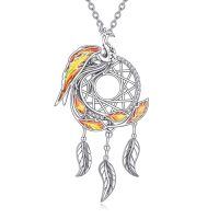 wholesale 925 Sterling Silver Phoenix Pendant Necklace Phoenix Jewelry Gift for Women Men-Phoenix-3