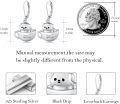 wholesale 925 Sterling Silver Adorable Puppy in Bowl Dangle Earrings Pet Lover Gift for Women Girls-0-4