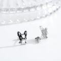 wholesale 925 Sterling Silver French Bulldog Stud Earrings for Women Girls  Ideas-0-1