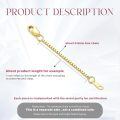 wholesale 10k Gold Extension Chain With Lobster Clasps For Jewelry Making-0-11