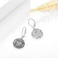 wholesale 925 Sterling Silver Celtic Knot Leverback Drop Earrings for Women - Minimalist  Ideas-0-5
