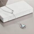 wholesale Sterling Silver NA Recovery Symbol Necklace Sobriety Gift for Women-0-38
