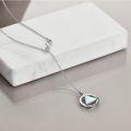 wholesale 925 Sterling Silver Infinity & Jade Stone Pendant Necklace - One Day at A Time Jewelry for Women's Addiction Recovery Gifts-0-38