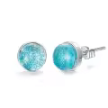 TOUPOP Sterling Silver Sandstone Stud Earrings for Women Gifts-0-0