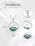 TOUPOP Sterling Silver Mustard Seed Faith Move Mountains Pendant Necklace-0-4