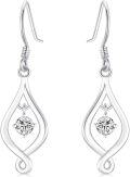 wholesale 14K Gold Moissanite Teardrop Dangle Earrings for Women Birthdays-0-11