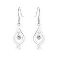wholesale 10k Gold Elegant Lab Diamond Drop Earrings-0-11