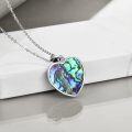 wholesale 925 Sterling Silver Abalone Shell Celtic Knot Tree of Life Skeletons Pendant Necklace-0-3