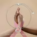 TOUPOP Sterling Silver Crystal Breast Cancer Bracelet Jewelry Gifts For Women-0-1